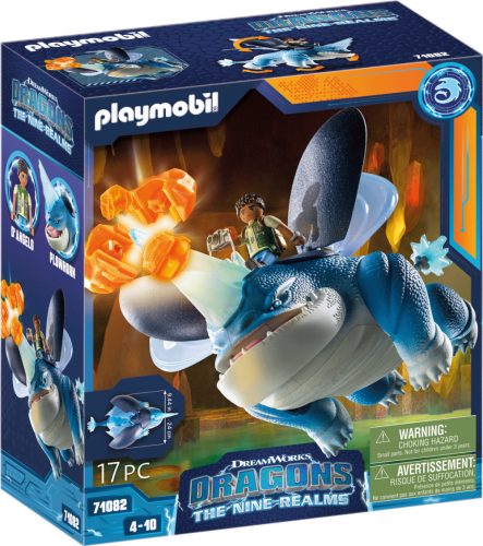 Playmobil Dragons 71082 The Nine Realms - Plowhorn és D'Angelo