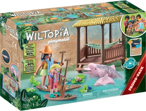 Playmobil Wiltopia 71143 SUP túra folyami delfinekkel