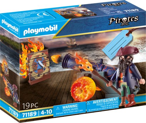 Playmobil Pirates 71189 Kalóz ágyúval