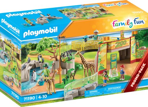 Playmobil Family Fun 71190 Kalandos állatkert