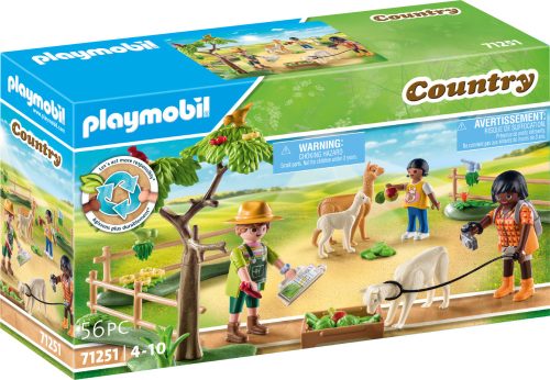Playmobil Country 71251 Alpaka simogató játékszett