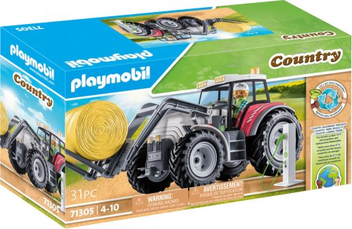 Playmobil Country 71305 Nagy traktor töltőállomással