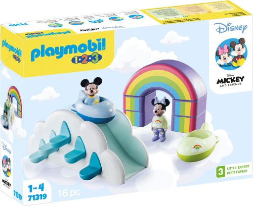 Playmobil 1.2.3 71319 Disney: Mickey&Minnie felhő otthona