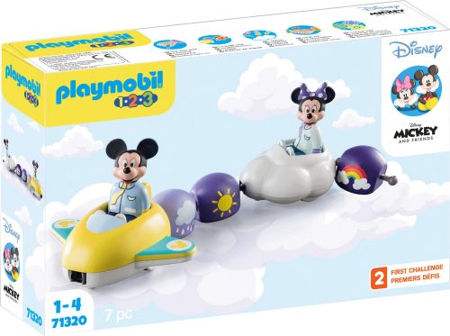 Playmobil 1.2.3 71320 Disney: Mickey & Minnie felhőrepülővel