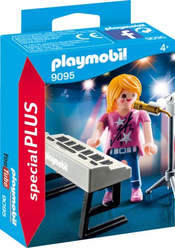 Playmobil Special Plus 9095 Énekesnő szintetizátorral