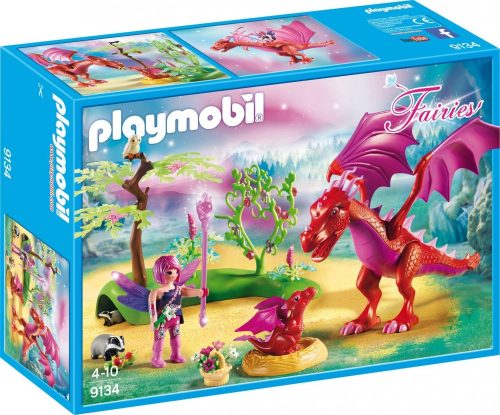 Playmobil Fairies 9134 Sárkánymama és kicsinye