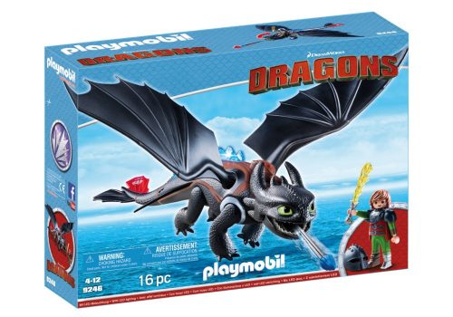 Playmobil Dragons 9246 Fogatlan és Hablaty