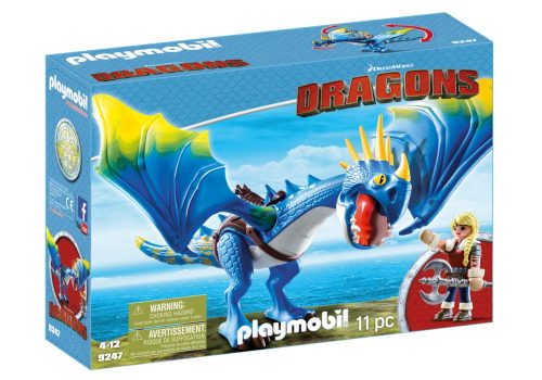 Playmobil Dragons 9247 Astrid és Viharbogár