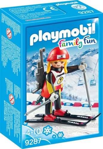 Playmobil Family Fun 9287 Biathlonos nő