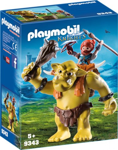 Playmobil Knights 9343 Törpehordozó troll