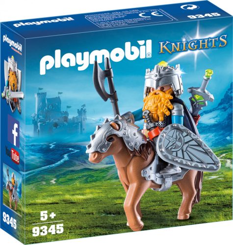 Playmobil Knights 9345 Törpe és pónija