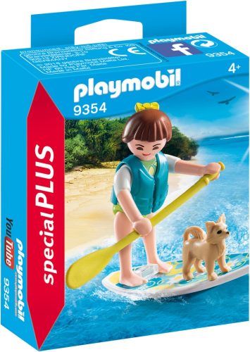 Playmobil Special Plus 9354 Paddlingező kutyával