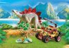 Playmobil Dinos 9432 Felfedező autó Stegosaurussal
