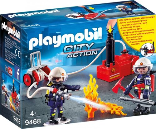Playmobil City Action 9468 Tűzoltók szivattyúval