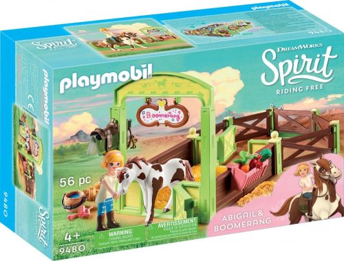 Playmobil Spirit Riding Free 9480 Abigél és Bumeráng