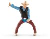 Schleich® Farm World 41416 Saddle bronc lovaglás cowboy figurával