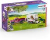 Schleich® Horse Club 42346 Pick-up lószállítóval