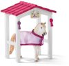 Schleich® Horse Club 42368 Istálló lusitanó kancával