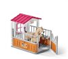 Schleich® Horse Club 42369 Istálló arab telivérrel és lovászlánnyal