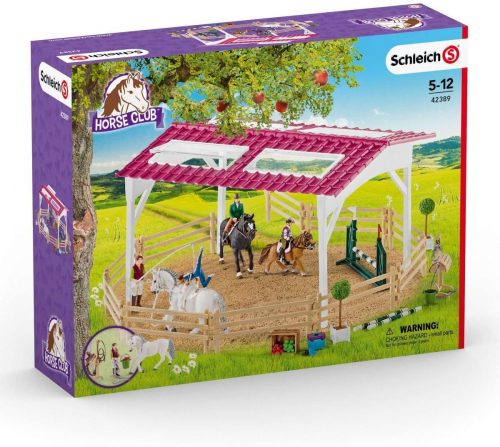 Schleich® Horse Club 42389 Lovas iskola lovasokkal és lovakkal