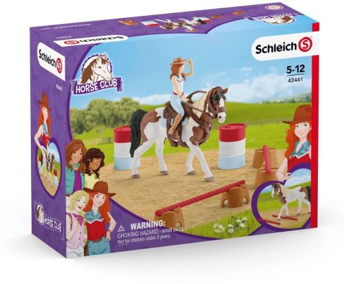 Schleich® Horse Club 42441 Hannah western lovagló készlete