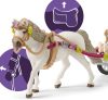 Schleich® Horse Club 42467 Kis lovaskocsi a nagy lovasbemutatóhoz