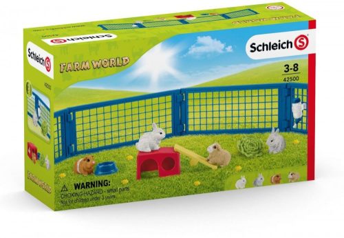 Schleich® Farm World 42500 Nyúl és tengerimalac játszótér