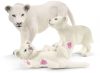 Schleich® Wild Life 42505 Nőstény oroszlán kicsinyeivel