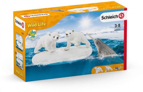 Schleich® Wild Life 42531 Jegesmedvebocsok