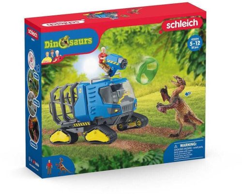 Schleich® Dinosaurs 42604 Gumitalpas jármű