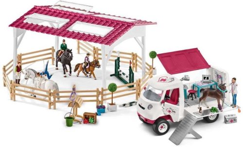 Schleich® Horse Club 72121 Mobil orvos a lovasiskolánál
