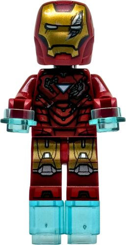 SH0923-1 LEGO® Minifigurák Marvel Super Heroes Iron Man - Mark VI páncél