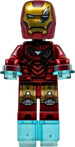 SH923-1 LEGO® Minifigurák Marvel Super Heroes Iron Man - Mark VI páncél