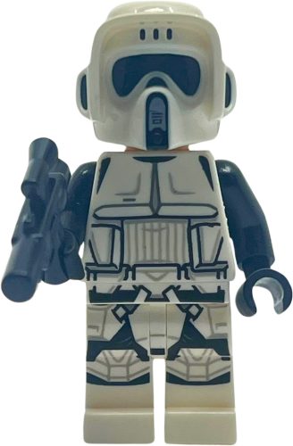 SW1116-1 LEGO® Minifigurák Imperial Scout Trooper lézerpuskával