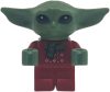 SW1173 LEGO® Minifigurák Din Grogu / A gyermek / 'Bébi Yoda' - Piros karácsonyi pulóverben, sállal