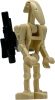 SW1320-1 LEGO® Minifigurák Battle Droid lézerpuskával, a hátán puska tartóval