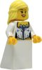TWN257-1 LEGO® Minifigurák City Menyasszony - szőke hajjal