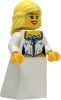 TWN257-1 LEGO® Minifigurák City Menyasszony - szőke hajjal